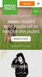 Mobile Screenshot of animalrights.be