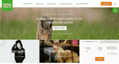 Desktop Screenshot of animalrights.nl
